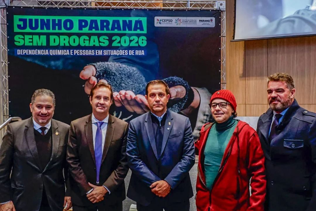 Estado abre Junho Paraná Sem Drogas com foco em ações integradas e apoio a vulneráveis