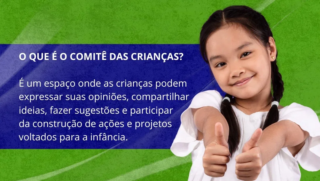 Rolândia abre inscrições para Comitê das Crianças e convida pequenos a participar de decisões sobre a cidade