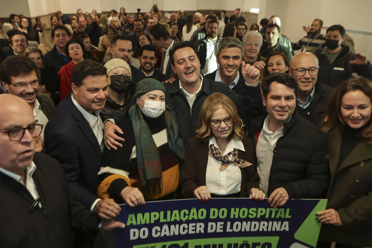 Estado assina convênio de R$ 121,9 milhões para ampliar Hospital do Câncer de Londrina