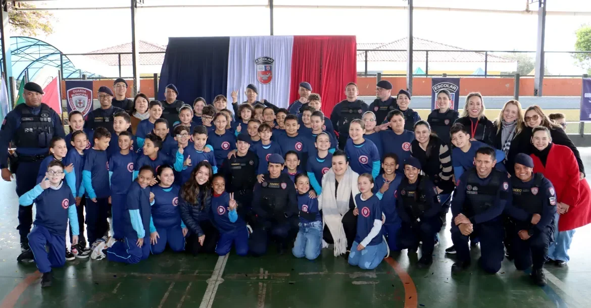 Guarda Municipal Mirim forma 47 estudantes em escola da zona leste de Londrina
