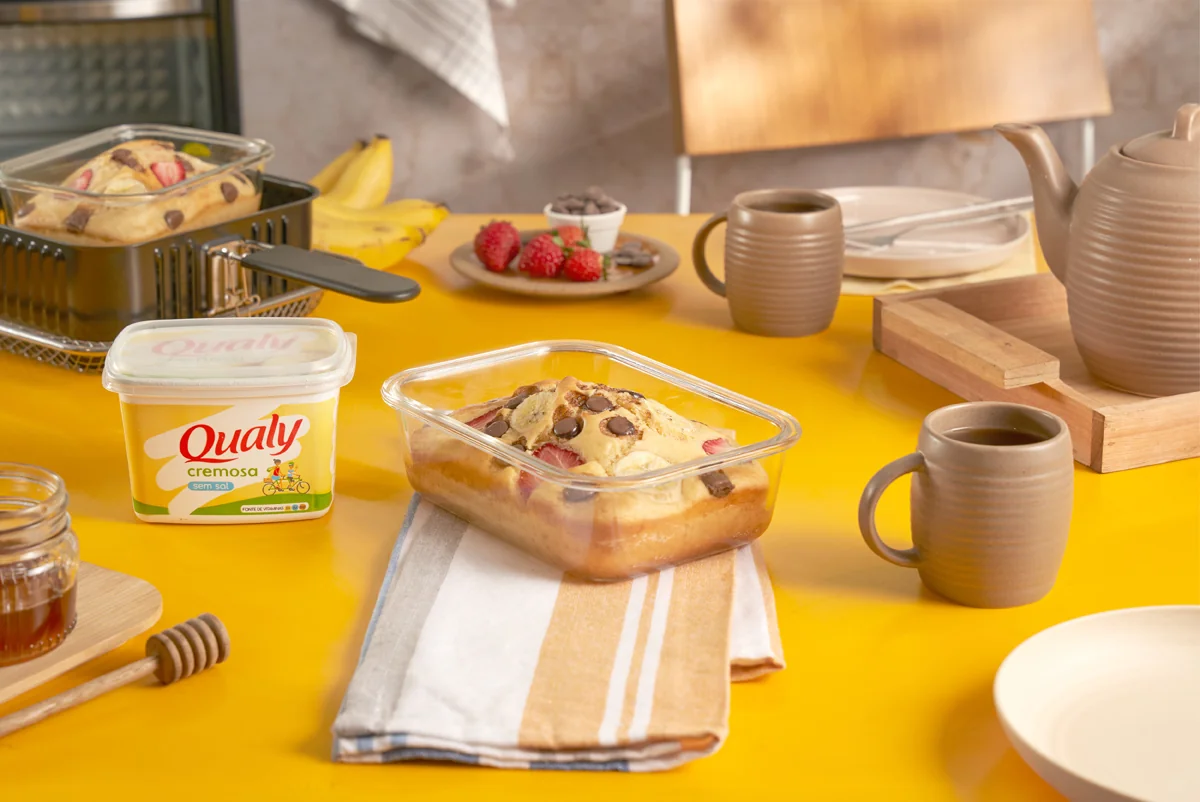 Receitas: Panqueca de Travessa Doce na Air Fryer