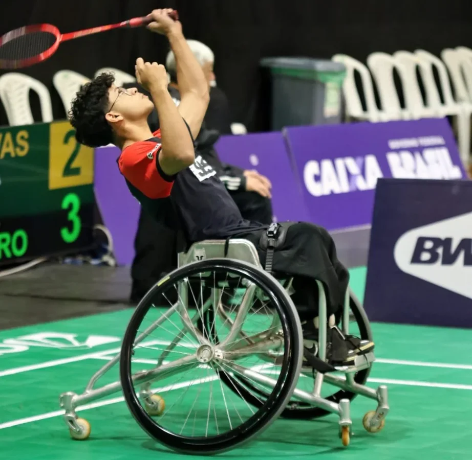 Campeão brasileiro sub-23, Pedro Alves disputa Open Internacional de Parabadminton em Londrina