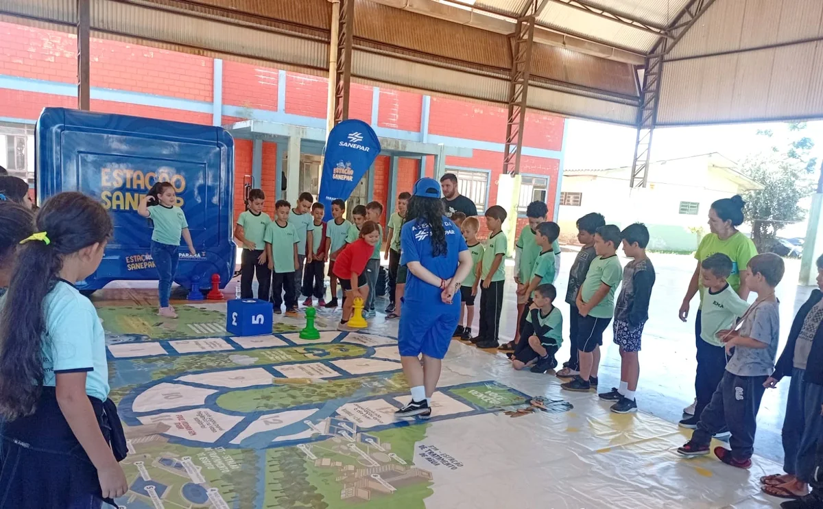 Estação Sanepar já levou educação ambiental a mais de 310 mil estudantes do Paraná