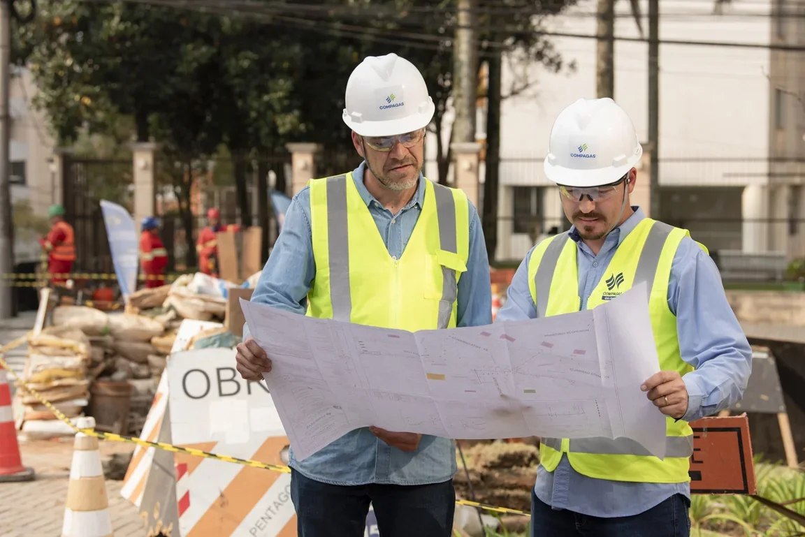 Compagas amplia rede de gás canalizado em Londrina com obras em avenidas e bairros da cidade