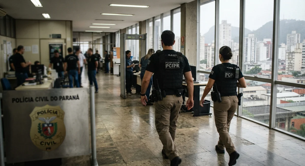 Concurso da Polícia Civil do Paraná abre inscrições nesta terça-feira