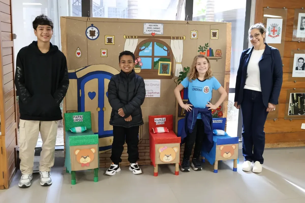 Feira Literária de escola do Heimtal leva criatividade dos alunos ao Centro Cívico de Londrina